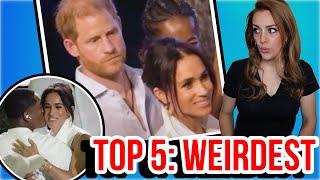 HARRY & MEGHAN COLOMBIA: TOP 5 WEIRDEST THINGS THAT HAPPENED #princeharry #meghanmarkle #sussexes