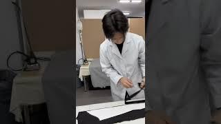 가위 소리 미싱 소리