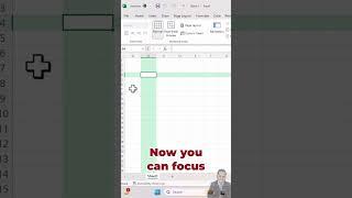 Focus cell _ New Feature in Excel #focuscell #excel #vikaljain