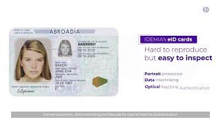 National identity cards, creating tamper-proof ID documents