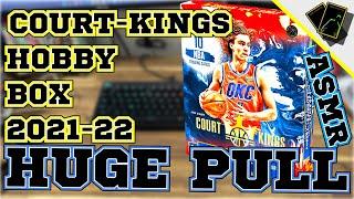 2021-22 Panini Court Kings Hobby Box Basketball NBA Unboxing [ASMR Version] Huge Pulls