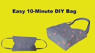 10-Minute Sewing Project: Make a Cute Bag Fast!