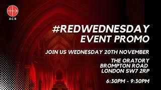 ACN #RedWednesday 2024 - Join us, 20th November