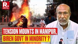 Manipur Crisis Deepens as Political Tensions Escalate, Biren Singh’s Government Under Threat