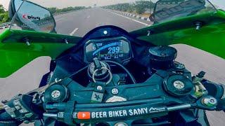 300+ Kmph on My Ninja Zx-10R for the First Time  Crazy Experience  Ladakh Ep 02