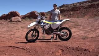 2017 HUSQVARNA TE250 - FIRST IMPRESSIONS REVIEW & RIDING