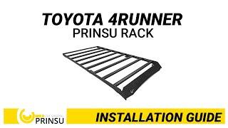 Toyota 4Runner Prinsu Roof Rack Full Non Drill 2010-2022