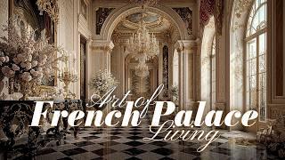 French Palace Living: Timeless Elegant Interiors