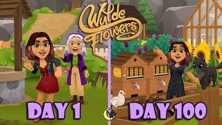 I'm A WITCH now! 100 Days of Wylde Flowers