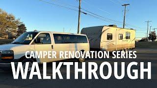 RV Renovation | Initial Walkthrough & Painting