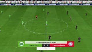 EAFC 24 WOLFSBURG VS BAYERN MUNICH - BUNDESLIGA