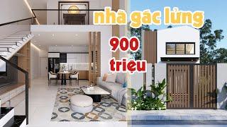 TRỌN GÓI NHÀ GÁC LỬNG 950 TRIỆU | XÂY DỰNG KIẾN PHÚC