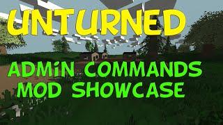 Unturned Admin Commands | Mod Showcase