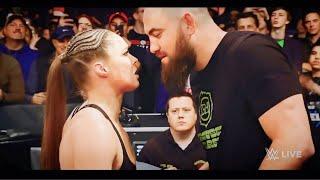 Ronda Rousey vs ladies wwe funny video #ladies  #boxing #shorts  #raw #rondarousey #wwe