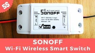 How to use SONOFF Wi-Fi Wireless Smart Switch