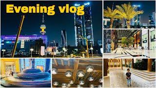 Evening vlog/ Kuwait City|| Grand avenues mall||Travel vlog  Najeema fayis