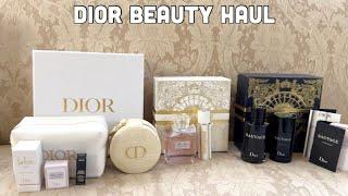 Dior Beauty Haul: Dior Holiday Fragrance Sets Miss Dior & Dior Sauvage, Gold Jewelry Box