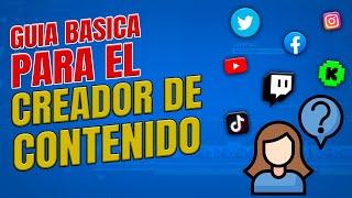 ¿CÓMO SER CREADOR DE CONTENIDO EN 2024? - Guía para youtubers, tiktokers, streamers.