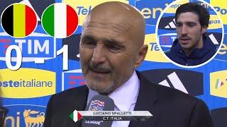 Luciano Spalletti Sandro Tonali Intervista Post Belgio 0 vs 1 Italia 14/11/2024