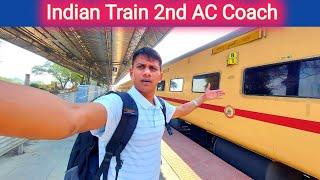 First Time Travel In 2nd Ac Train Vlog | Dharmendra Tour | 2nd Ac Train India