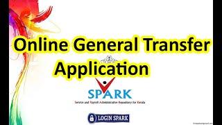 How to Submit Online Transfer Application through Spark