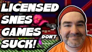 10 Licensed SNES Games That Don't Suck!