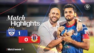 Match Highlights | Bengaluru FC 1-0 East Bengal FC | MW 1 | ISL 2024-25