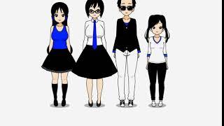 Pan And Her Family In Kisekae 2 Form.