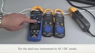 Using a Hioki Current Clamp Meter: the Difference in half-wave rectification measurement