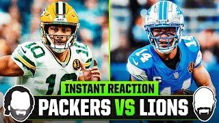 NFL Week 14 TNF Instant Reaction | Green Bay Packers vs Detroit Lions