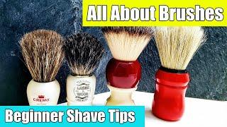 All About Shaving Brushes - Wet Shaving Tips for Beginners