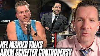 NFL Insider Ian Rapoport Talks Adam Schefter Email Controversy | Pat McAfee Reacts