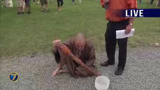 Man Levitates on the Local News - Water Town NY