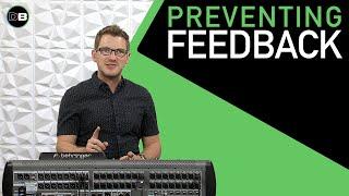 Preventing Microphone Feedback in a Live Sound PA