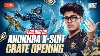 100,000 UC ANUKHRA X-SUIT OPENING | JONATHAN IS BACK!! | BGMI!