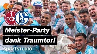 1. FC Nürnberg – Schalke 04 Highlights | 2. Bundesliga, 34. Spieltag 2021/22 | sportstudio