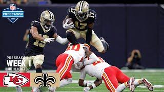 Kansas City Chiefs vs. New Orleans Saints | 2023 Preseason Week 1 Game Highlights