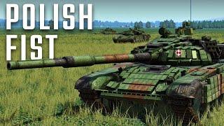 Polish People's Army T-72 Platoon Clash Against NATO Bundeswehr Leopards 2A4s