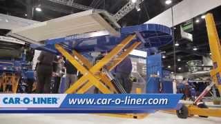 Car-O-Liner Speed™ Light Weight Bench System Demo at SEMA Show