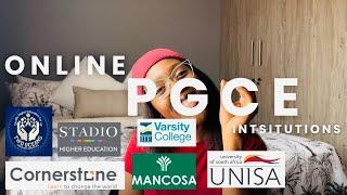 Complete Your PGCE Online/Long Distance - South African Institutions || + PGCE Funding