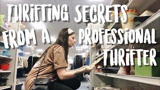 TIPS AND TRICKS FOR THRIFTING TO RESELL | POSHMARK EBAY DEPOP ETSY