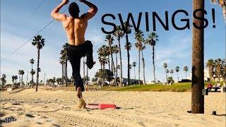 Swing Gainer Backflip [One Leg Back flip progression tutorial]