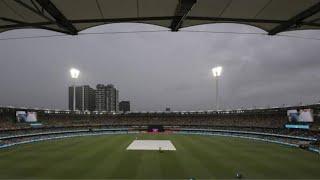 LIVE From Gabba  Toss Delayed | Rain continues at Brisbane | 1st T20 Pak vs Australia