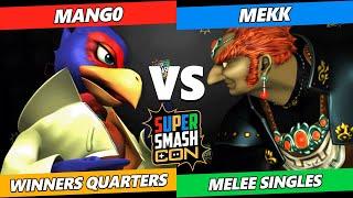 SSC 2023 - Mango (Falco) Vs. Mekk (Ganondorf) Smash Melee Tournament