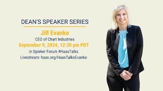 Dean's Speaker Series | Jill Evanko | CEO, Chart Industries