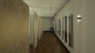 Stylmark Fitting Room and Mirror Assembly Animation