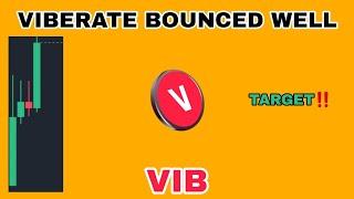 VIB COIN BOUNCED WELL UPDATE IN 2024‼️ VIBERATE CRYPTO PRICE TARGET VIB CRYPTO NEXT TARGET REVEALED