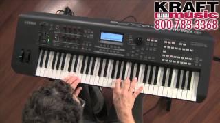 Kraft Music - Yamaha MOXF6 Workstation Keyboard with Blake Angelos MOXF8 MOXF