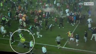 Billy Sharp attacked by Nottingham Forest fan during Championship Play-Off | Full Footage