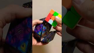 Christmas Gift A Cube Inside a Shapeshifting Cube. #shorts #rubikscube #cubing